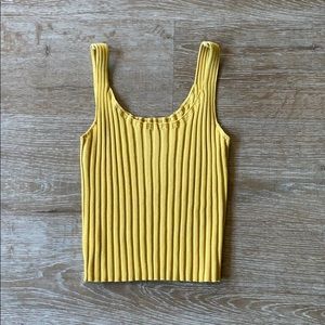 Cute yellow tank top